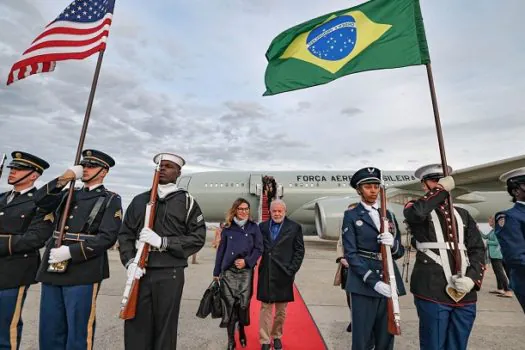 Presidente Lula chega aos Estados Unidos