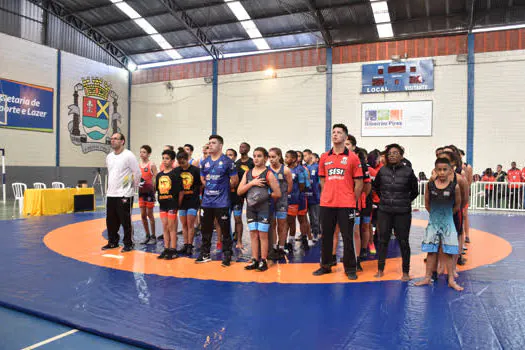 Campeonato de Luta Olímpica agitou Ribeirão Pires