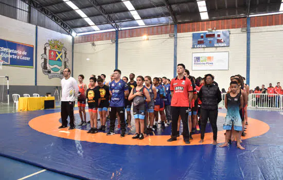 Campeonato de Luta Olímpica agitou Ribeirão Pires