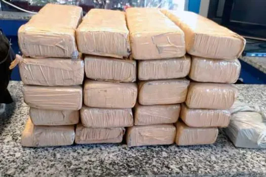 Polícia apreende cerca de 1,5t de maconha escondida em carga de milho