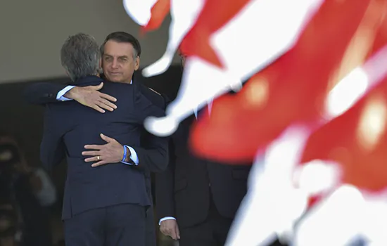 Bolsonaro: visita de Macri é chance de ‘reforçar laços de amizade com Argentina’