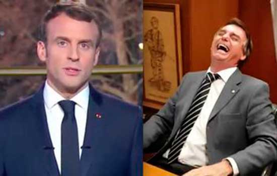 “Não humilha”: Bolsonaro comenta postagem machista e incomoda Macron