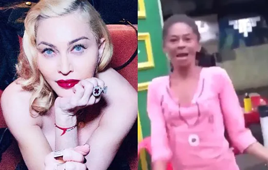 Madonna posta vídeo de brasileira que viralizou nas redes sociais