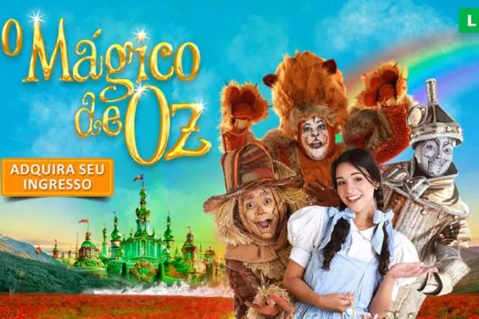 O Mágico de Oz terá apresentação em São Bernardo