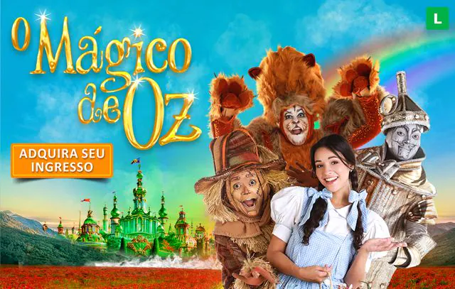 O Mágico de Oz terá apresentação em São Bernardo