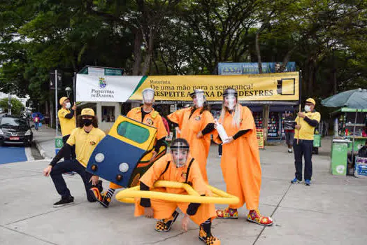 Em Diadema, Campanha Maio Amarelo busca conscientização no trânsito