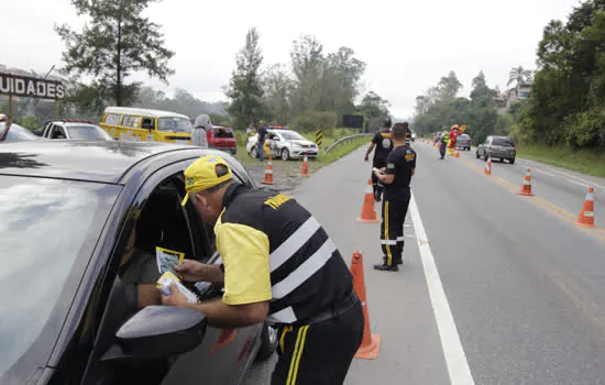 Maio Amarelo em Ribeirão Pires teve ações e bloqueios educativos