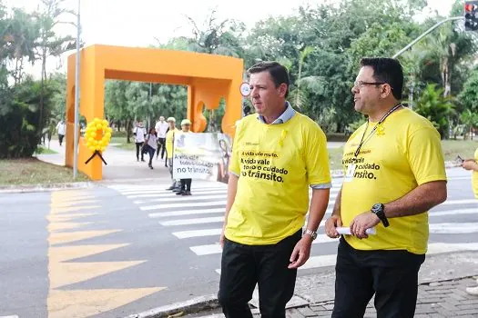 São Bernardo intensifica ações do Maio Amarelo visando reduzir acidentes de trânsito