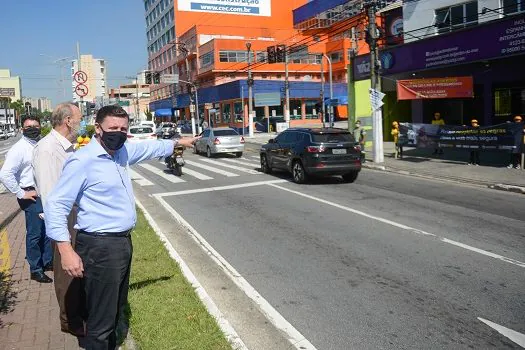 Prefeitura de São Bernardo inicia campanha do Maio Amarelo com blitz educativa