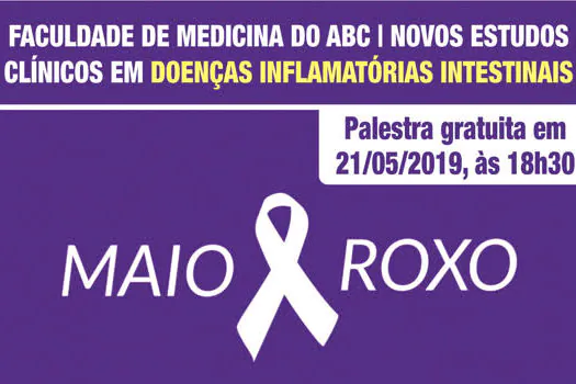 FMABC celebra ‘Maio Roxo’ com palestras gratuitas