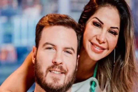 Maíra Cardi vai ao ‘Programa Eliana’ com Thiago Nigro e se diz ‘exausta’ das redes sociais