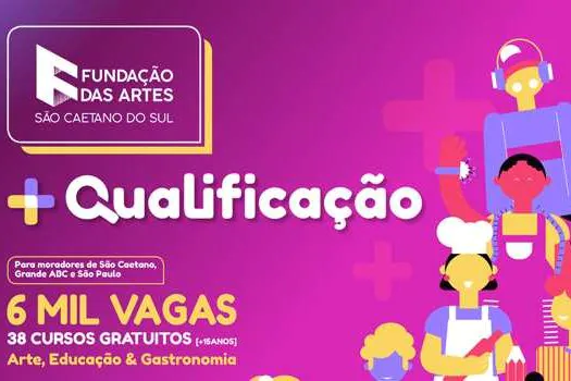 FASCS abre inscrições para seis mil vagas em cursos de Arte, Educação e Gastronomia