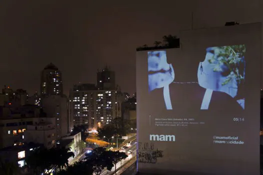 MAM apresenta obras de seu acervo em projeções de edifícios de São Paulo