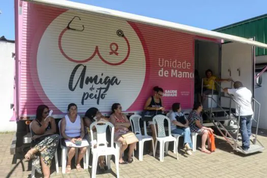 São Bernardo Plaza recebe Unidade Móvel de Mamografia