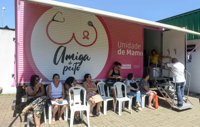 São Bernardo Plaza recebe Unidade Móvel de Mamografia