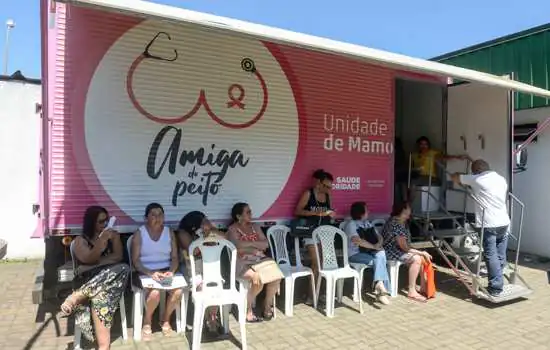 São Bernardo Plaza recebe Unidade Móvel de Mamografia no Mês das Mães