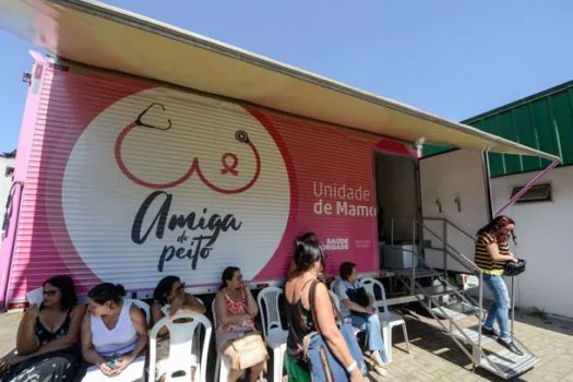 Unidade Móvel de Mamografia disponibiliza exame no São Bernardo Plaza Shopping