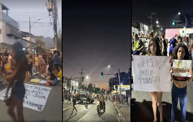 Moradores de Cidade de Deus protestam contra morte de adolescente