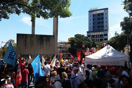 Grito dos Excluídos em SP faz manifestação no Parque Ibirapuera