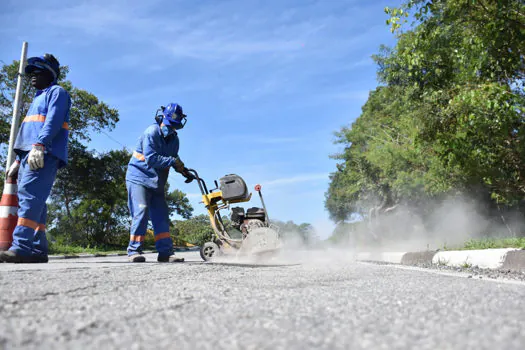 Ribeirão Pires faz manutenções em diversos bairros