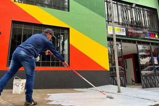 Ribeirão Pires revitaliza Escola de Artes e Anfiteatro Municipal