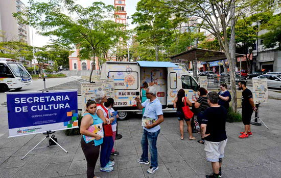 São Bernardo recebe o projeto Incrível Máquina de Livros