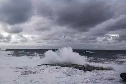 Marinha alerta para uma tempestade subtropical na costa do Rio Grande do Sul