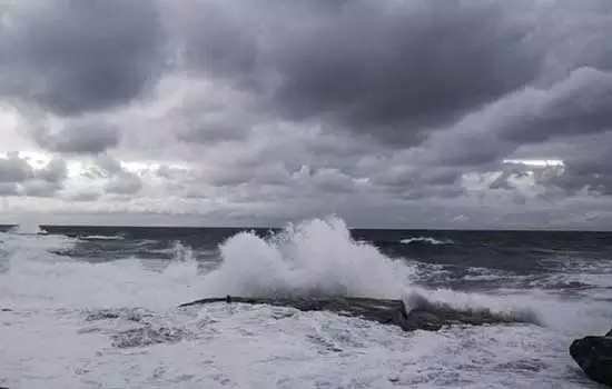 Marinha alerta para uma tempestade subtropical na costa do Rio Grande do Sul