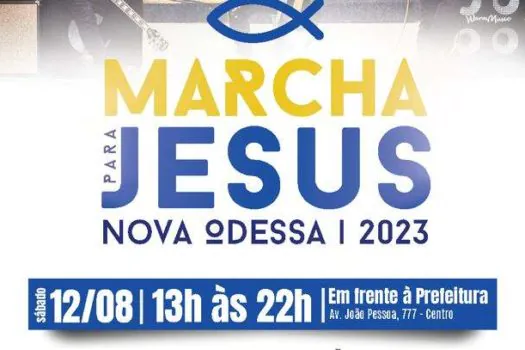 Com apoio da Prefeitura de Nova Odessa, Copeno promove ‘Marcha Para Jesus’