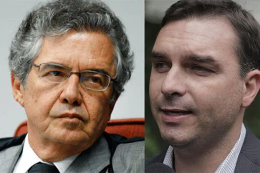 Marco Aurélio sinaliza que deve rejeitar pedido de Flávio Bolsonaro