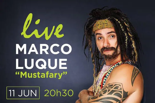 Shoppings ABC e Praça da Moça recebem Marco Luque para live beneficente