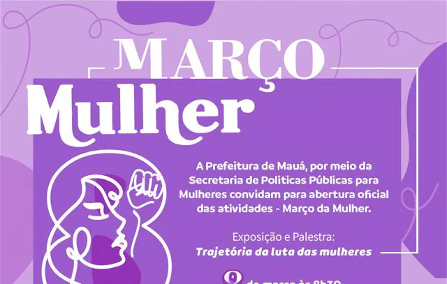 Mauá promove atividades especiais no mês da mulher