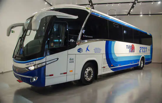 Marcopolo e Scania fornecem à Turis Silva primeiro ônibus movido a GNV