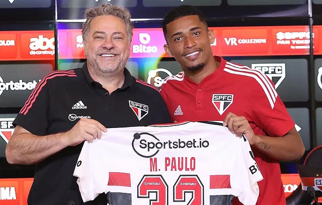 São Paulo apresenta Marcos Paulo como reforço para o ataque: ‘É um recomeço’