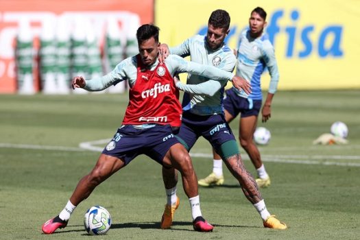 Marcos Rocha avança na transição física e trabalha com o grupo em treino do Palmeiras