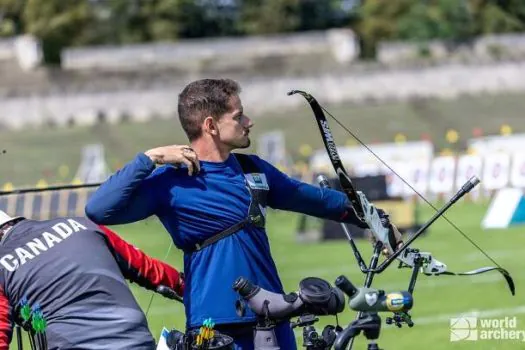 Marcus D’Almeida avança às semifinais da etapa de Paris da Copa do Mundo de Tiro com Arco