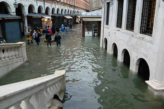 Veneza tem a maior maré dos últimos 50 anos