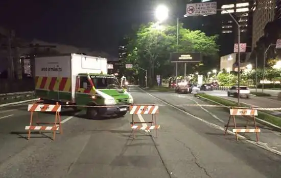 Marginal Pinheiros terá bloqueio parcial para obras do Metrô