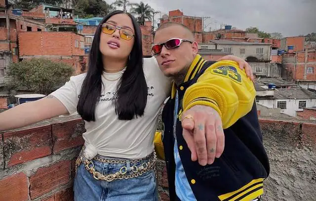 Mari Fernandez grava clipe com MC Pedrinho