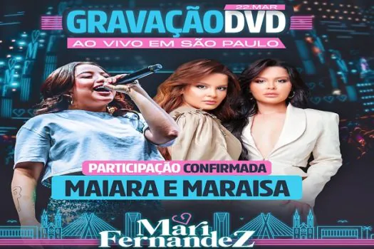 Mari Fernandez anuncia participação de Maiara e Maraisa na gravação do seu DVD