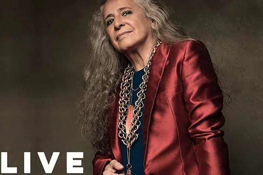 Maria Bethânia faz sua 1ª live comemorando 56 anos de carreira