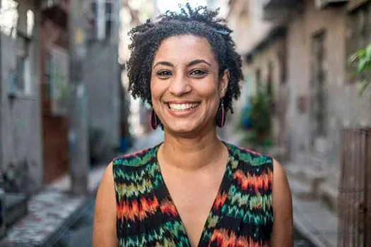 Mauá recebe grafite em homenagem a Marielle Franco