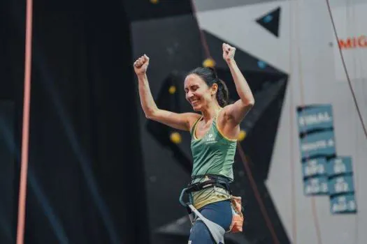 Marina Dias é Campeã Mundial de Paraescalada na Suíça