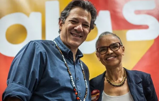 Marina diz ser grata por sondagem de Haddad para vice