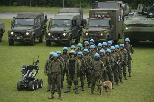 Marinha faz treinamento de capacidades para operações de paz da ONU