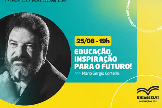 Mario Sergio Cortella fala sobre a educação como inspiração para o futuro em Masterclass