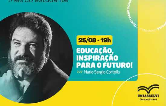 Mario Sergio Cortella fala sobre a educação como inspiração para o futuro em Masterclass