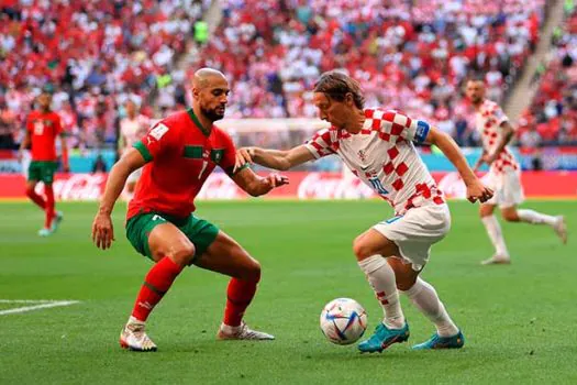 Marrocos e Croácia entram em campo pelo terceiro lugar