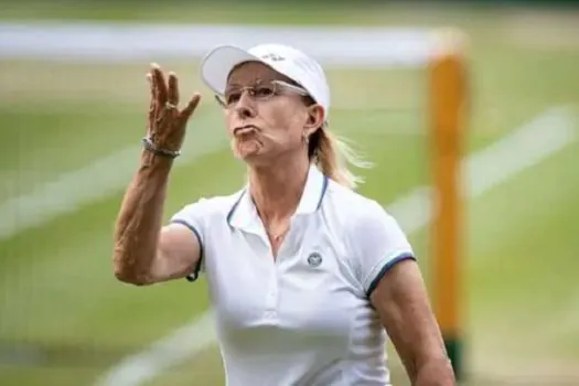 Lendária tenista Martina Navratilova revela ter câncer de mama e de garganta