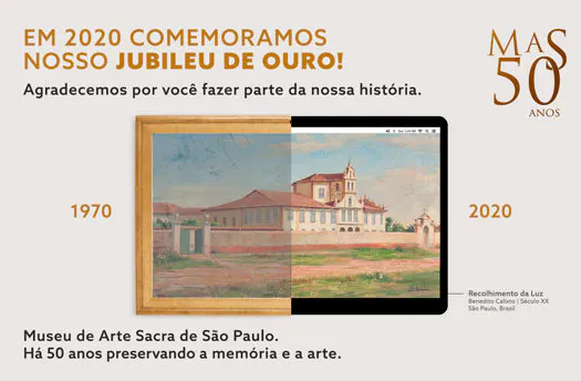 MAS/SP inaugura a maior exposição digital de arte sacra do Brasil